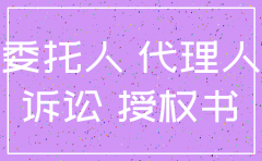 授权委托书模板办理注销公司