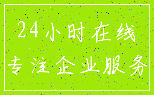 24小时在线_专注企业服务