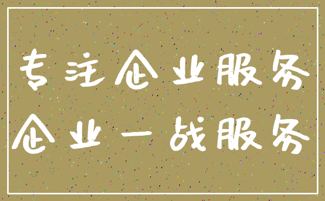 专注企业服务_企业一战服务