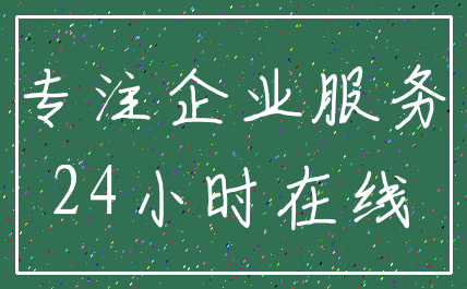 专注企业服务_24小时在线