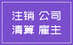 公司注销这么发安抚费