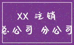 分公司注销总公司写的申请