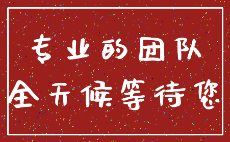专业的团队_全天候等待您