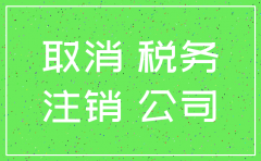 注销公司地税需要那些报表