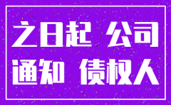 公司注销公示多久