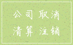 最新公司的注销流程