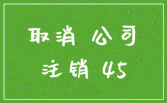 小微型公司申请注销