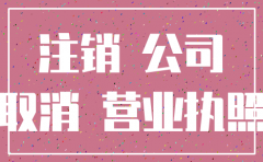 北京分公司工商注销