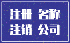 公司注销以后名字吗