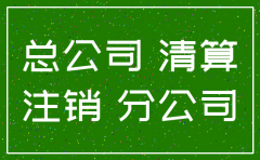 分公司资产转让后注销