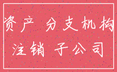 控股子公司注销如何并账