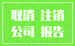 上海公司注销流程及材料