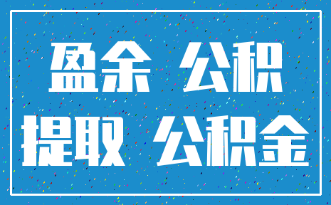 盈余 公积_提取 公积金