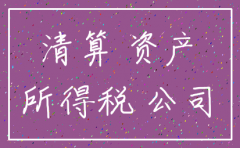 公司注销前 清算