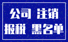 公司没报税没开户注销