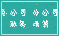 注销独立核算分公司账务处理