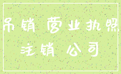 公司吊销后等自动注销