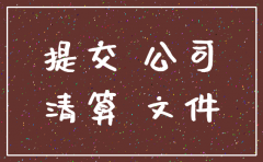 公司注销所需的材料