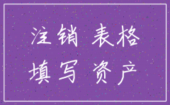 公司注销自查表模板