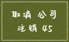 两个公司同时登报注销