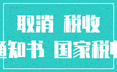 有限公司国税注销需要什么东西