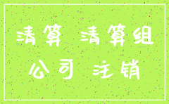 项目公司注销人员