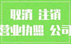 未国地税登记的公司注销流程