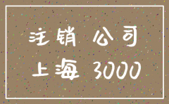 奉贤公司注销费用