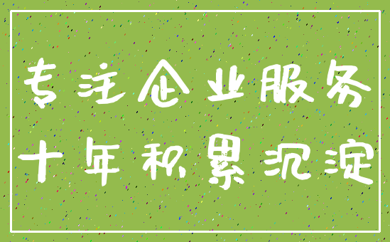 专注企业服务_十年积累沉淀