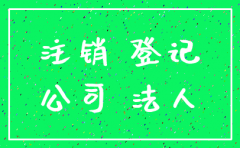 注销公司需法人