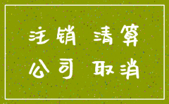 注销公司登报证明模板