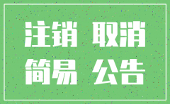 公司简易注销流程图片
