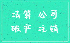 公司注销依法清算的程序