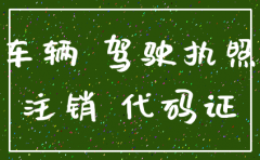 公司注销公司名下车辆年检