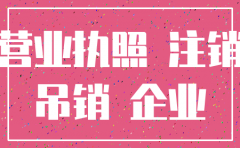 公司执照未注销