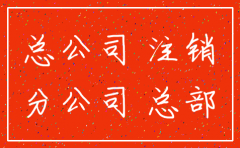 分公司注销后账面亏损