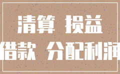 公司注销原材料出售会计科目