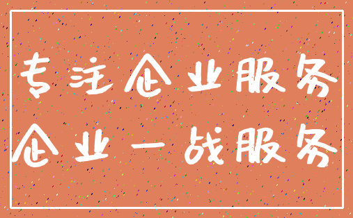 专注企业服务_企业一战服务