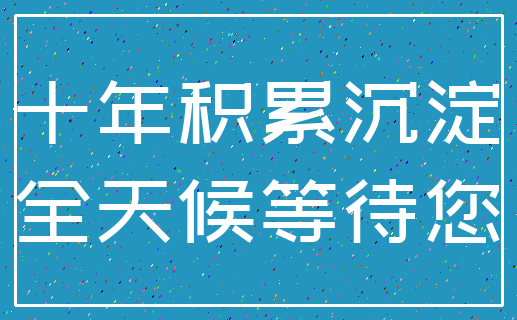 十年积累沉淀_全天候等待您