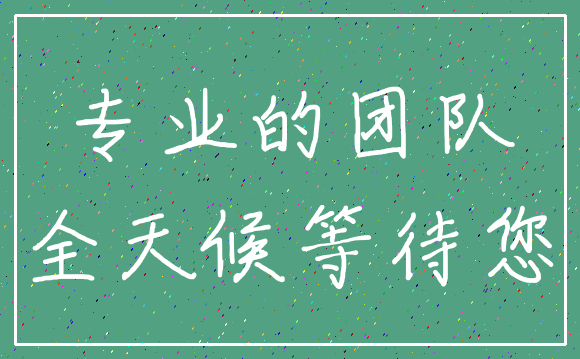 专业的团队_全天候等待您