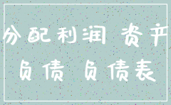 公司注销资产负债表未分配利润如何