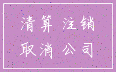 公司登记状况 注销
