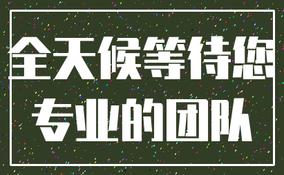 全天候等待您_专业的团队
