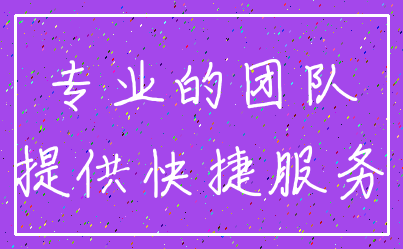 专业的团队_提供快捷服务