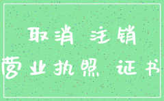 如何网上注销公司执照