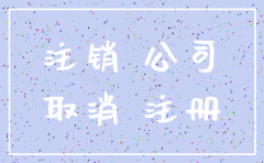 注册了公司没有开户怎么注销