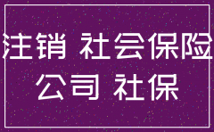 养老保险注销公司户