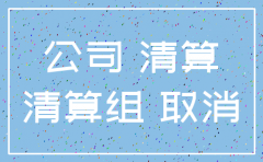 公司字号注销怎么写