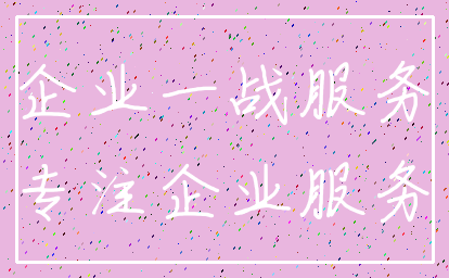 企业一战服务_专注企业服务