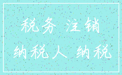 注销公司国税局资料